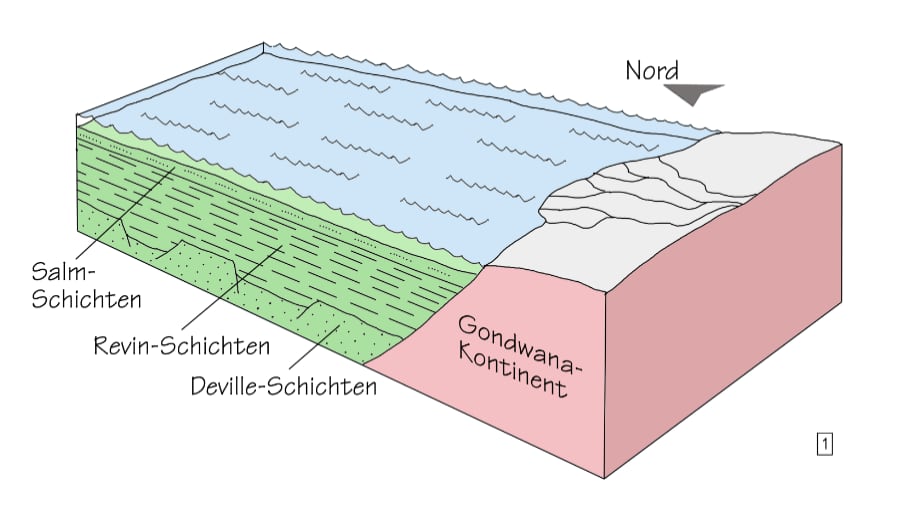 Das Hohe Venn in der frühen Ordovizium- und Kambrium-Zeit